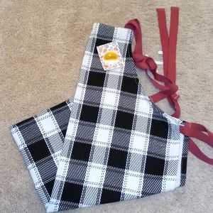 APRON buffallo checkered O/S